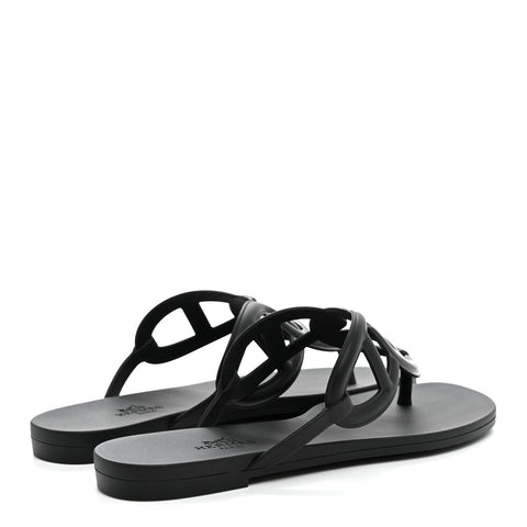 Rubber Womens Egerie Sandals 36 Black