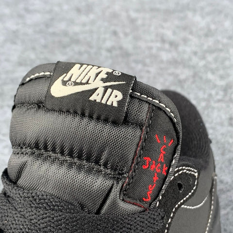 (KIDS) Travis Scott x Air Jordan 1 Low OG SP 'Black Phantom'