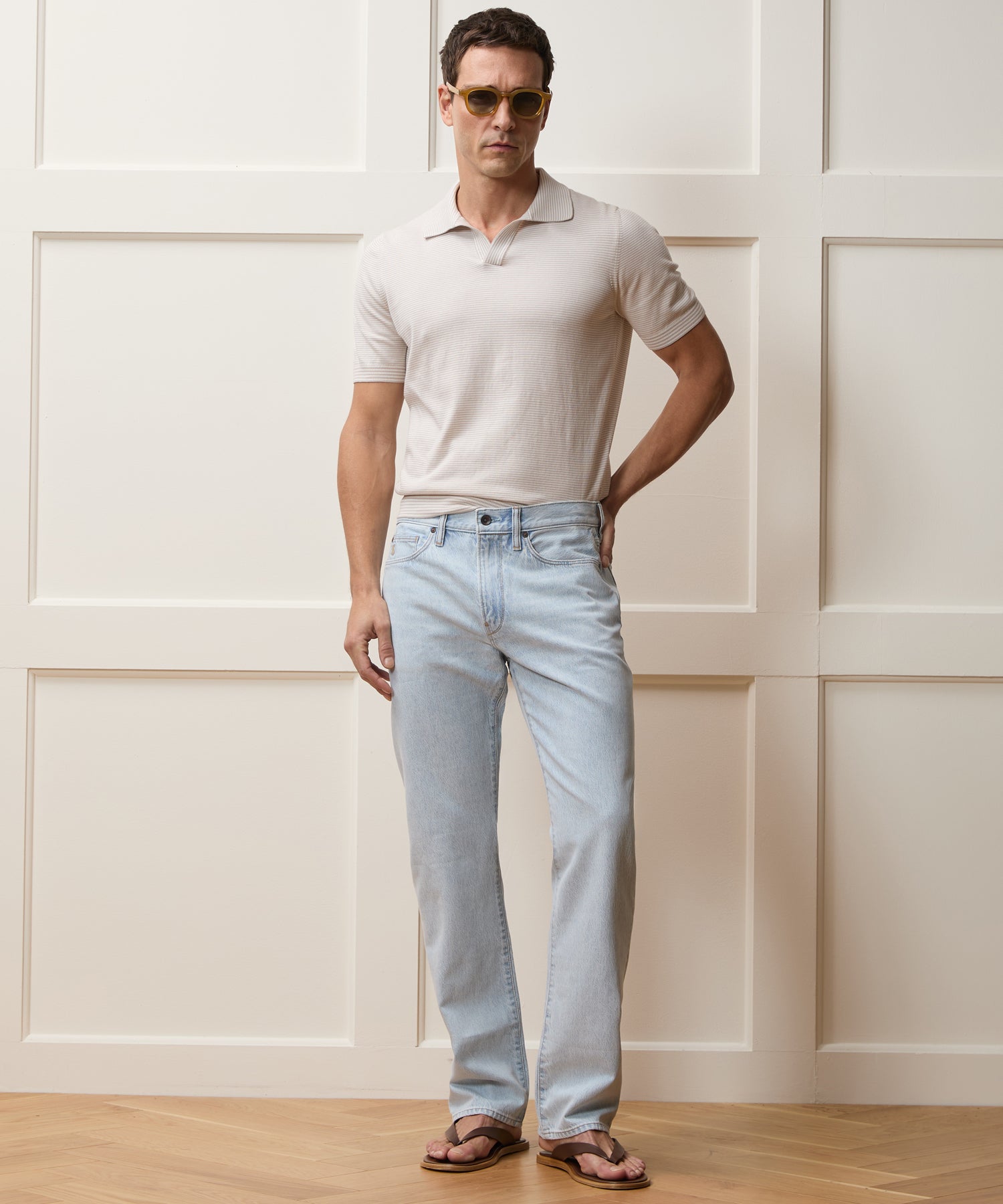 Italian Cotton Montauk Sweater Polo