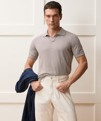 Italian Cotton Montauk Sweater Polo