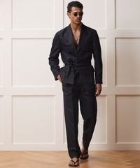 Italian Linen-Silk Wythe Trouser