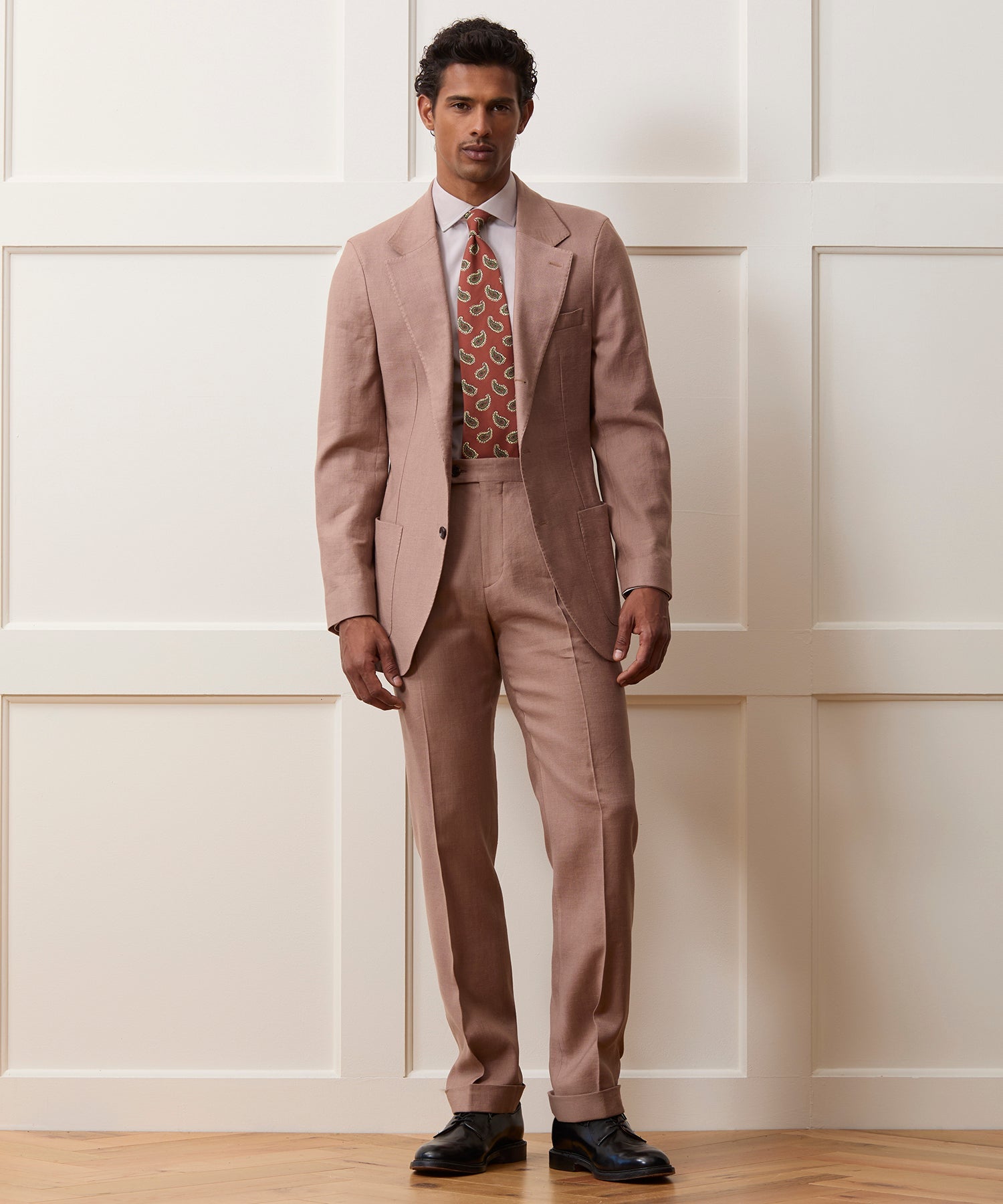 Italian Linen Blend Madison Trouser