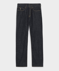 Straight Fit Summerweight Jean in Rinsed Indigo