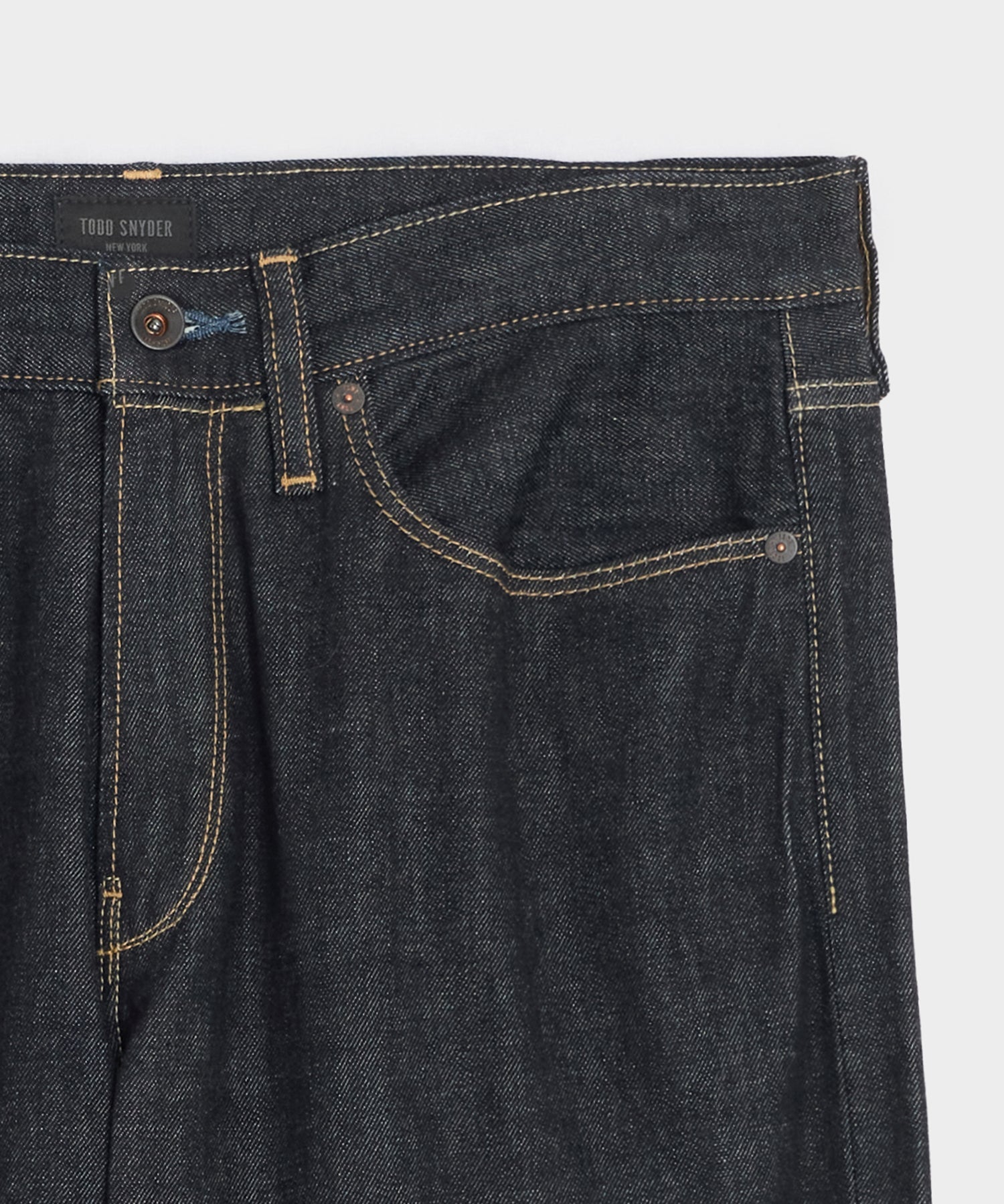 Straight Fit Summerweight Jean in Rinsed Indigo