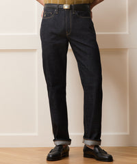 Straight Fit Summerweight Jean in Rinsed Indigo