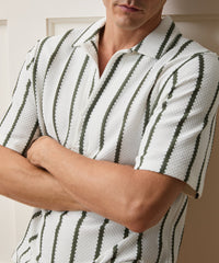 Relaxed Textured Montauk Polo