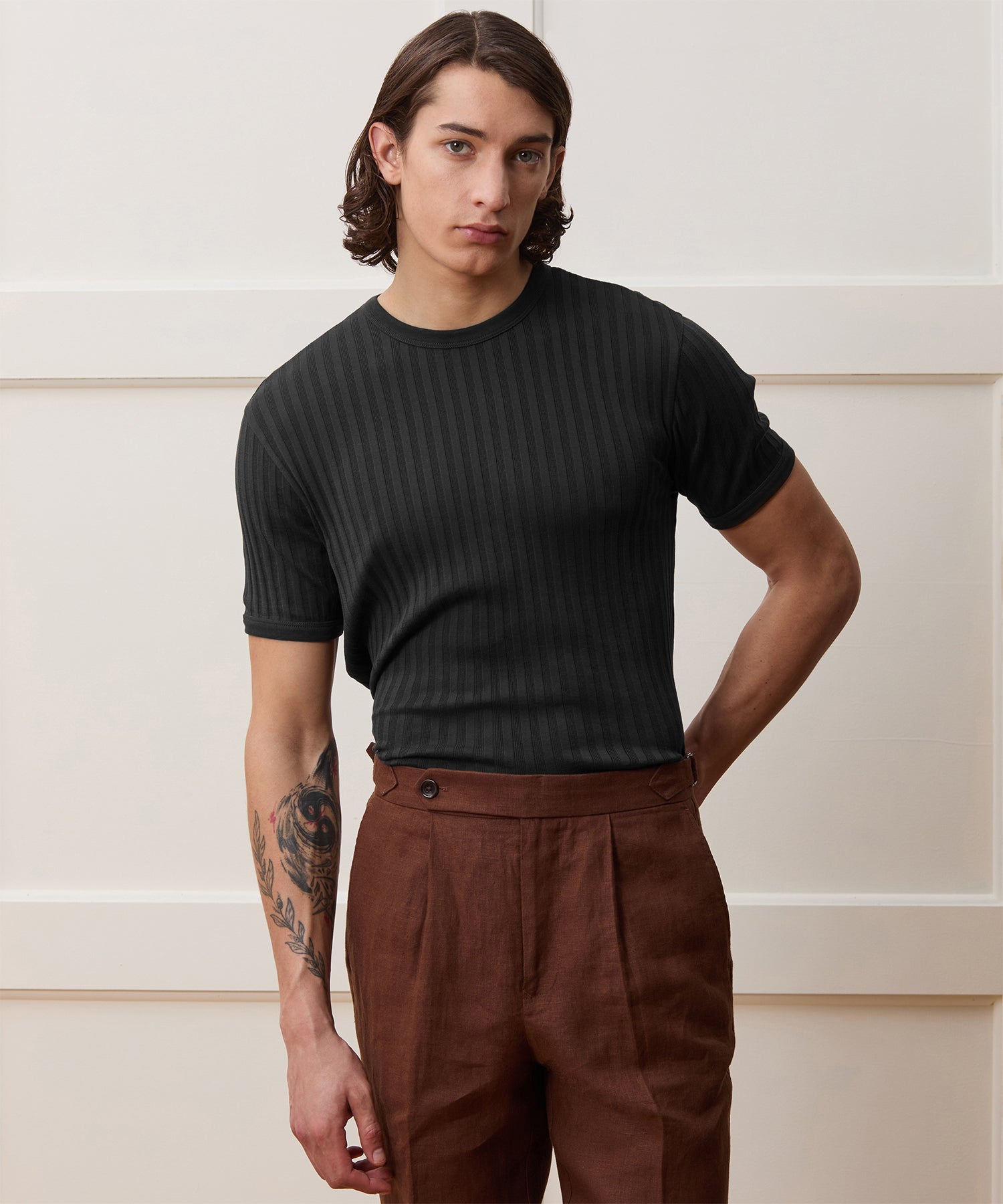 Ribbed Tee
