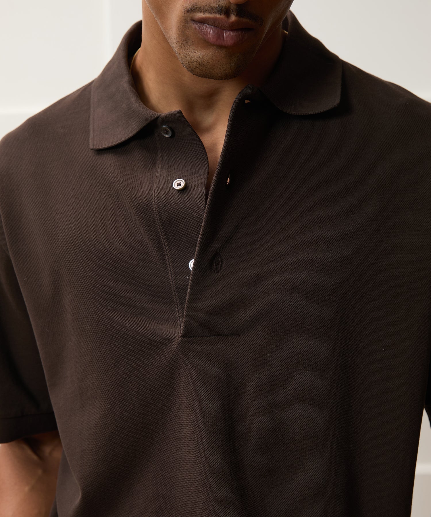 Relaxed Pique Polo