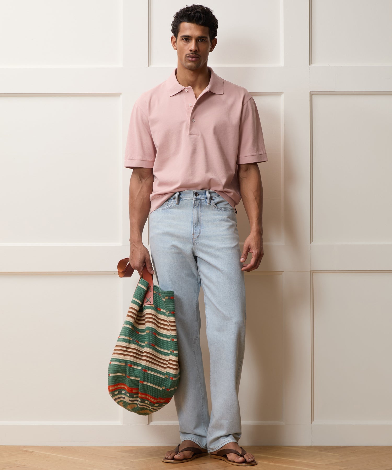 Relaxed Pique Polo