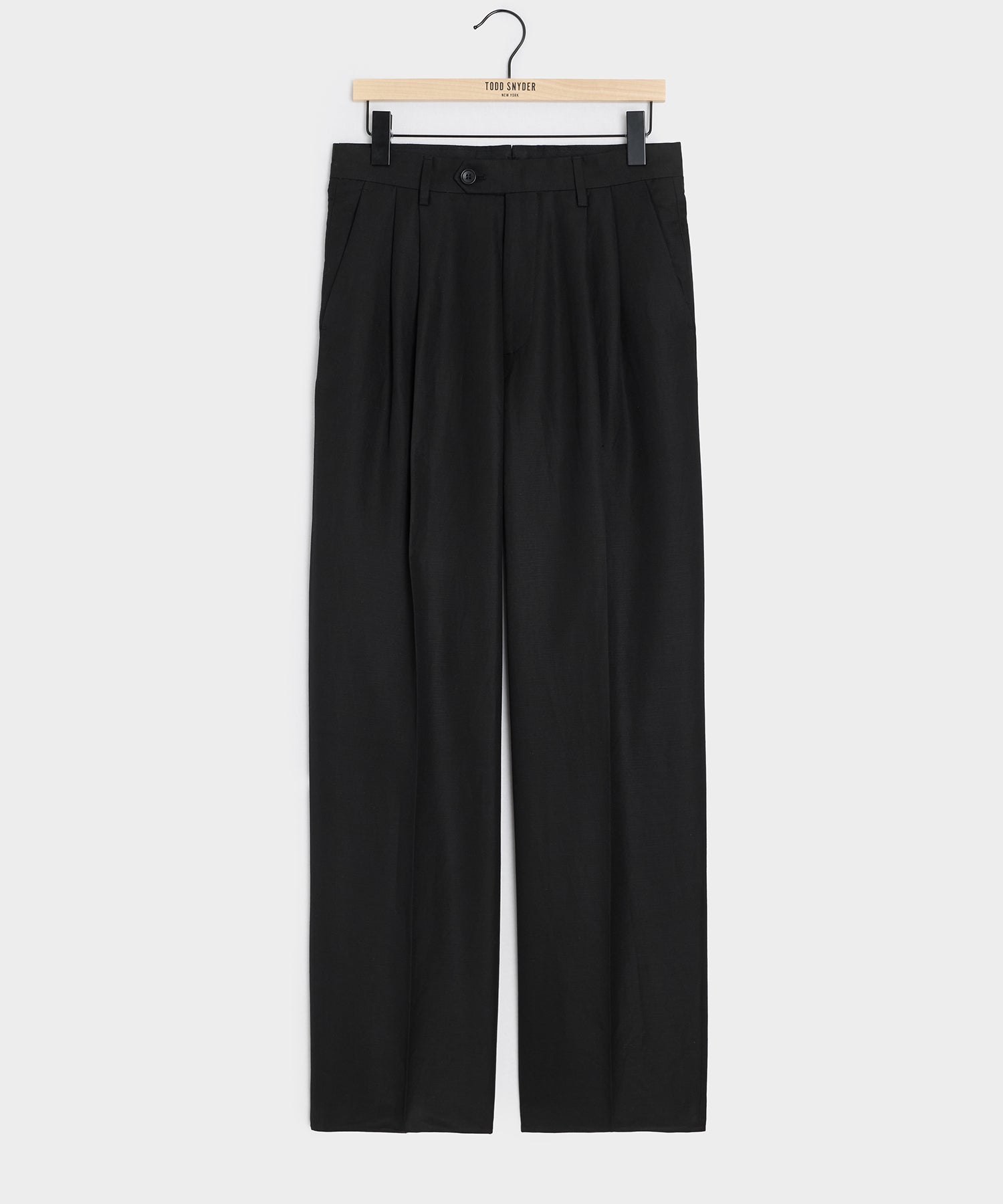 Italian Linen-Silk Wythe Trouser