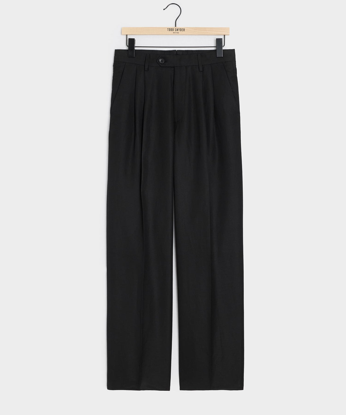 Italian Linen-Silk Wythe Trouser
