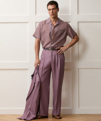 Italian Linen-Wool Wythe Trouser
