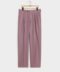 Italian Linen-Wool Wythe Trouser