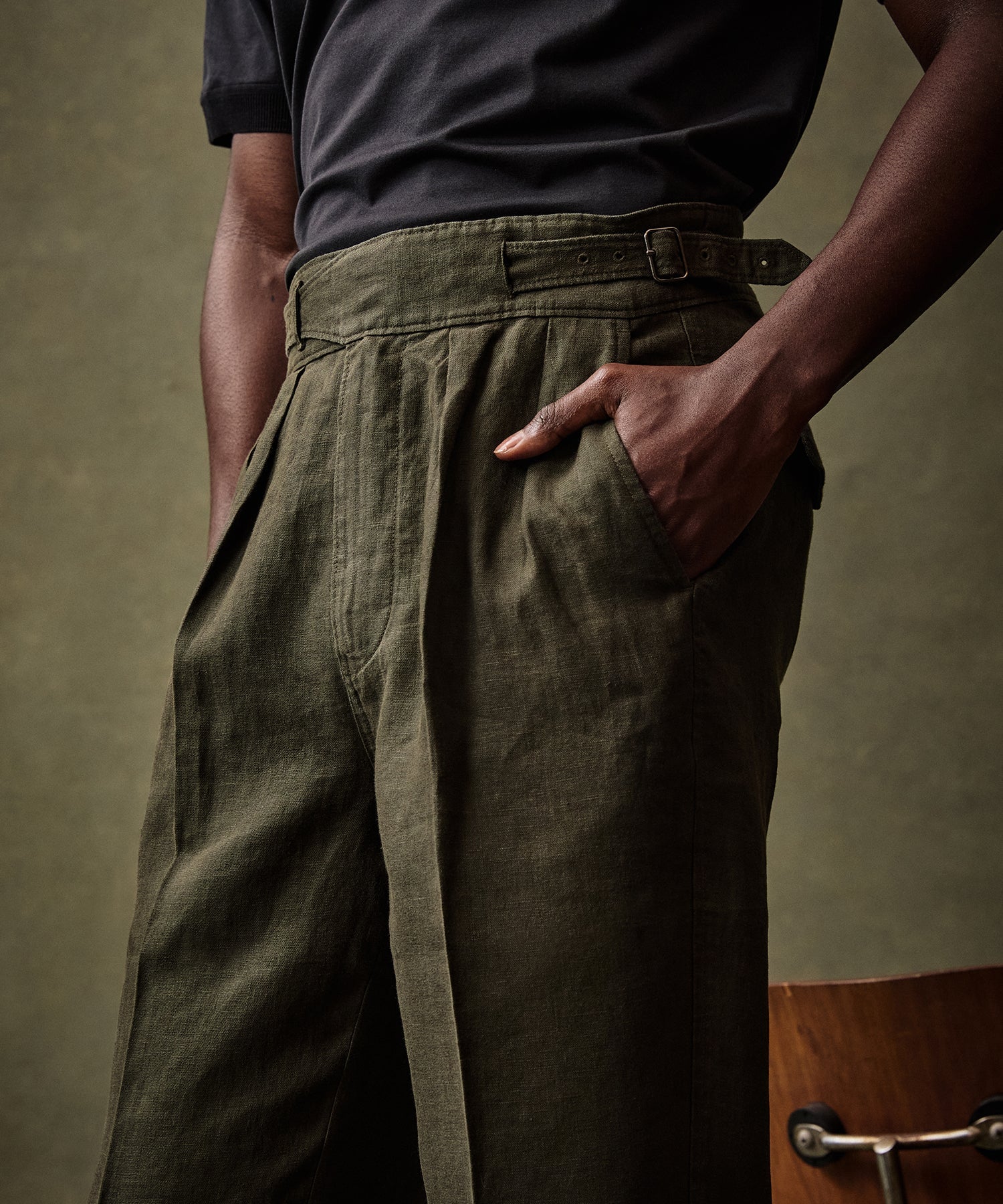 Linen Gurkha Trouser