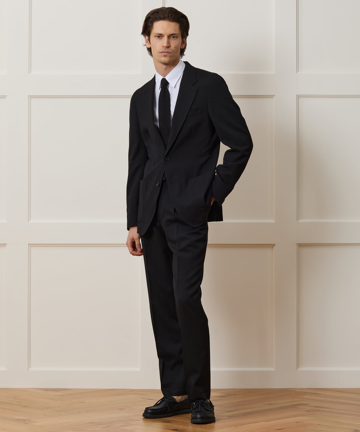 Italian Gabardine Side Tab Trouser