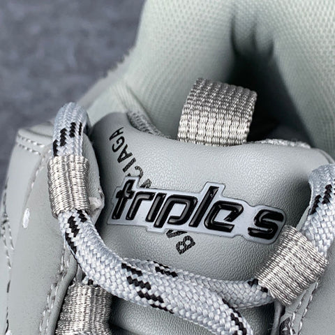 Balenciaga Triple S 'Allover Logo - Grey'