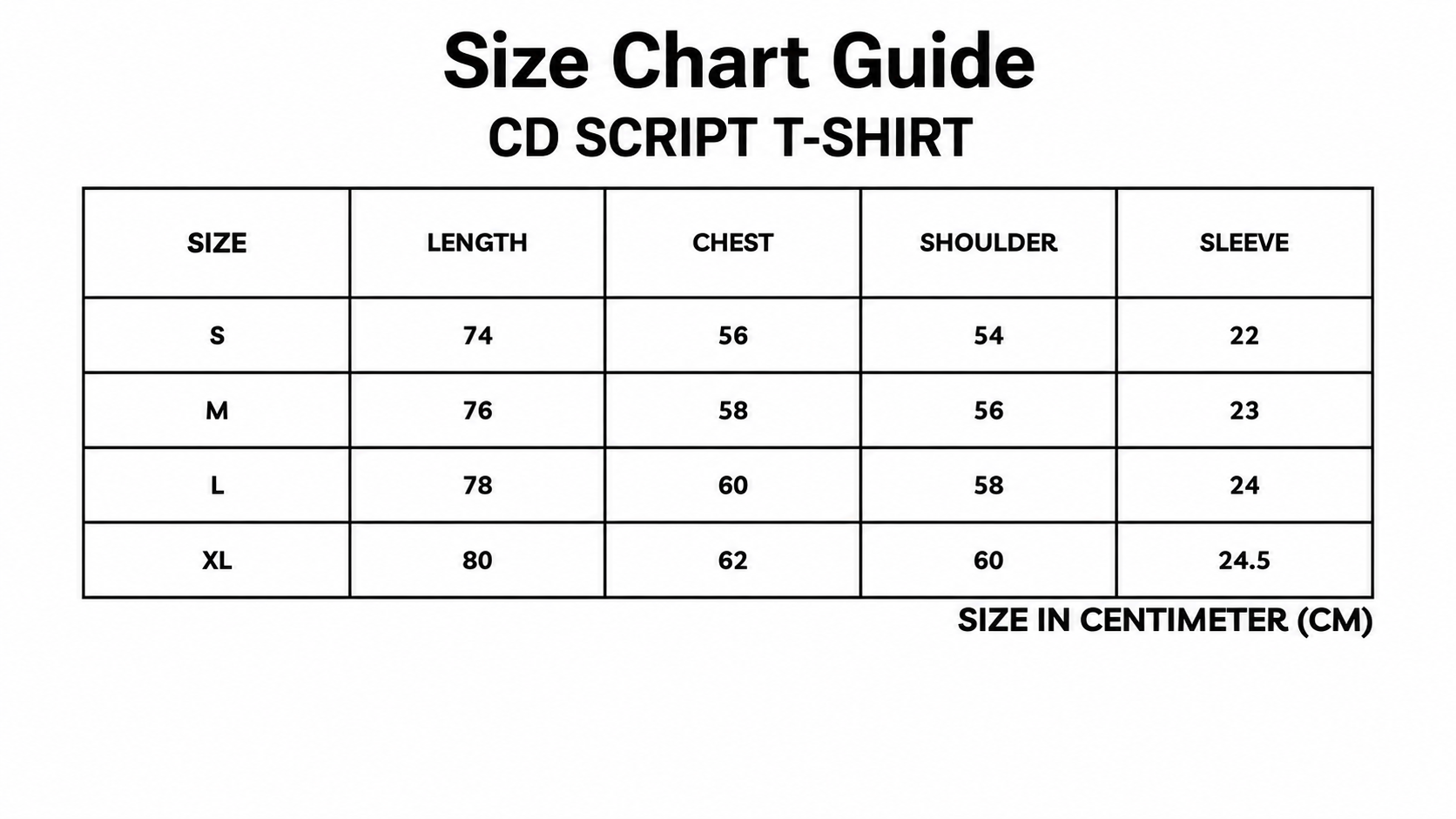 CD Script T-shirt