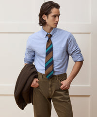 Japanese Selvedge Oxford Button-Down Collar Shirt