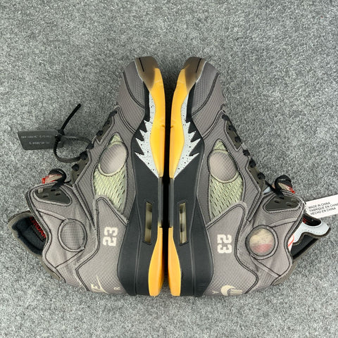 Off-White x Air Jordan 5 Retro SP 'Muslin'