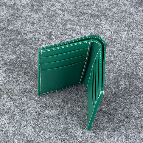 Goyard Canvas Saint Marc Card Wallet 'Green'