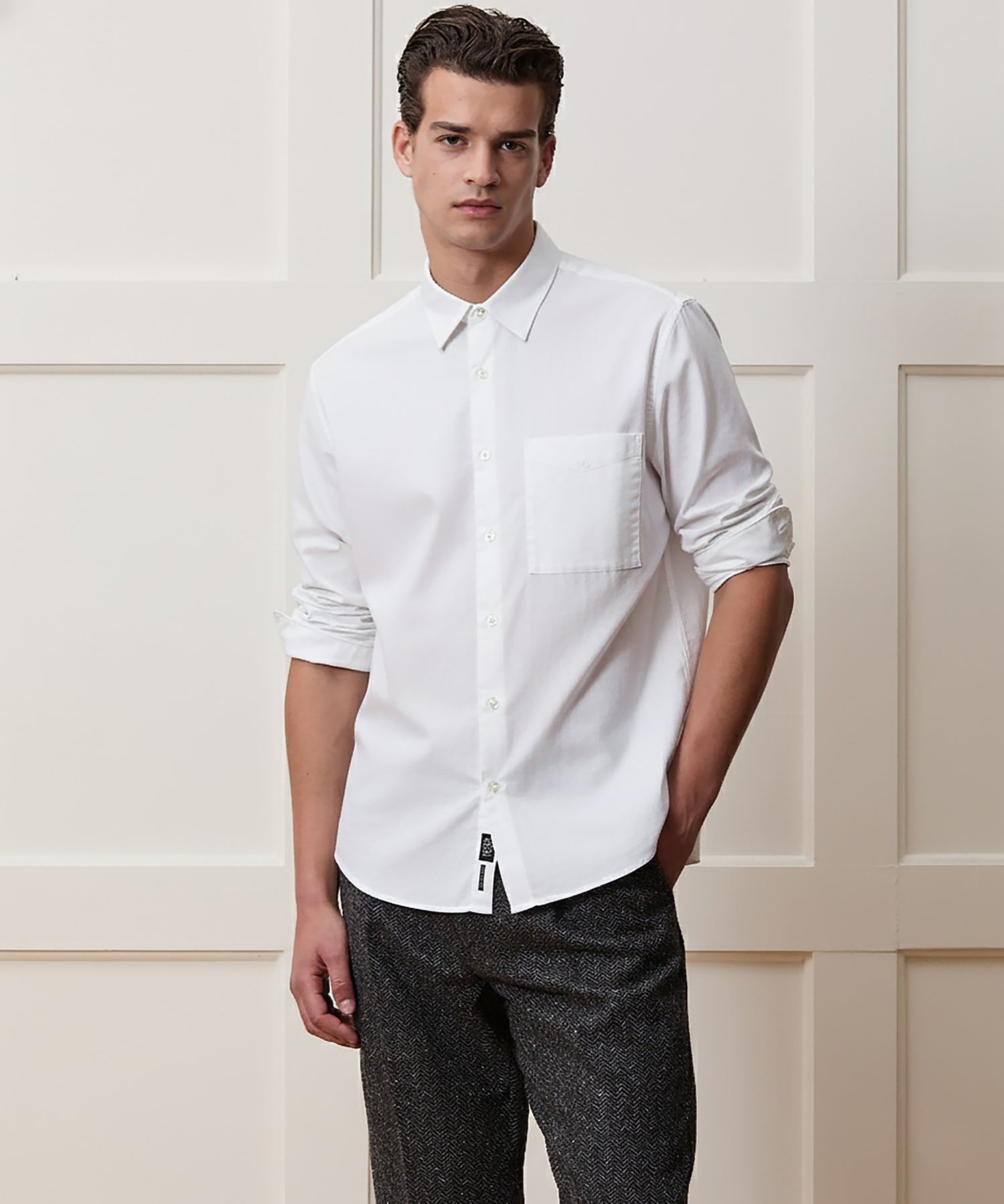 Oxford Cloth Big Shirt