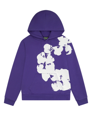 Denim Tears "Big Cotton" Purple Hoodie
