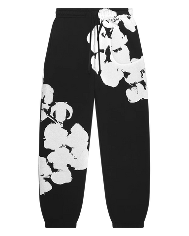 Denim Tears "Big Cotton" Black Sweatpants