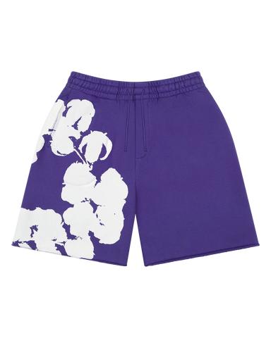 Denim Tears "Big Cotton" Purple Shorts