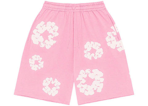 Denim Tears Cotton Wreath Pink Shorts
