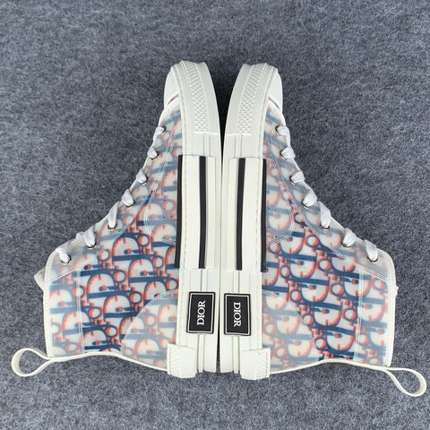 Dior B23 High Oblique Pixel - Blue Red'