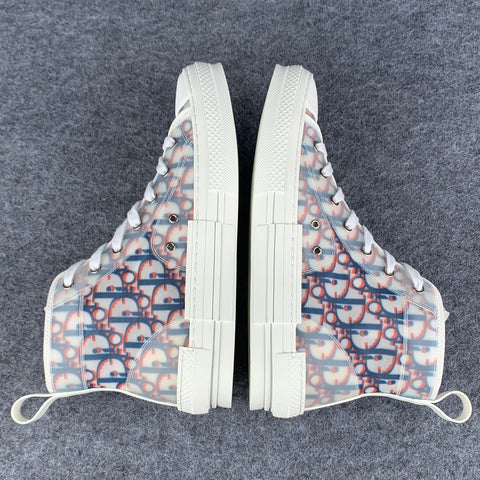 Dior B23 High Oblique Pixel - Blue Red'