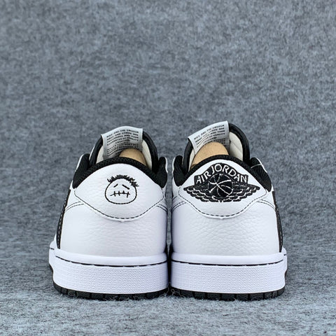 Custom Travis Scott x Air Jordan 1 Low “Phantom Stitch”