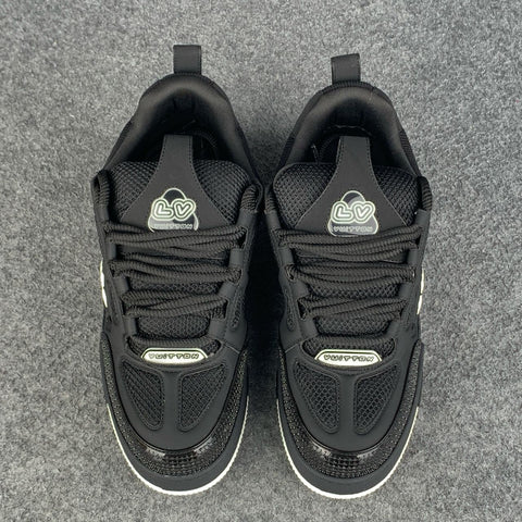 LV Skate Sneaker 'Black White'