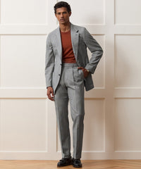Italian Wool Glen Plaid Madison Trouser