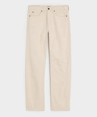 Straight Fit Lightweight Japanese Selvedge Jean in Canvas