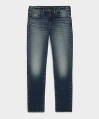 High-Rise Slim Stretch Jean in Vintage Knee