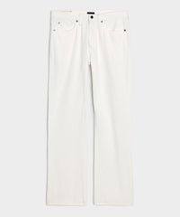 Western Jean in White