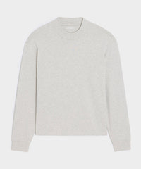 Boxy Jersey Mockneck Tee