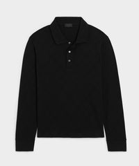 Cotton Jacquard Polo
