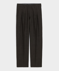 Italian Wool-Linen Pinstripe Wythe Trouser