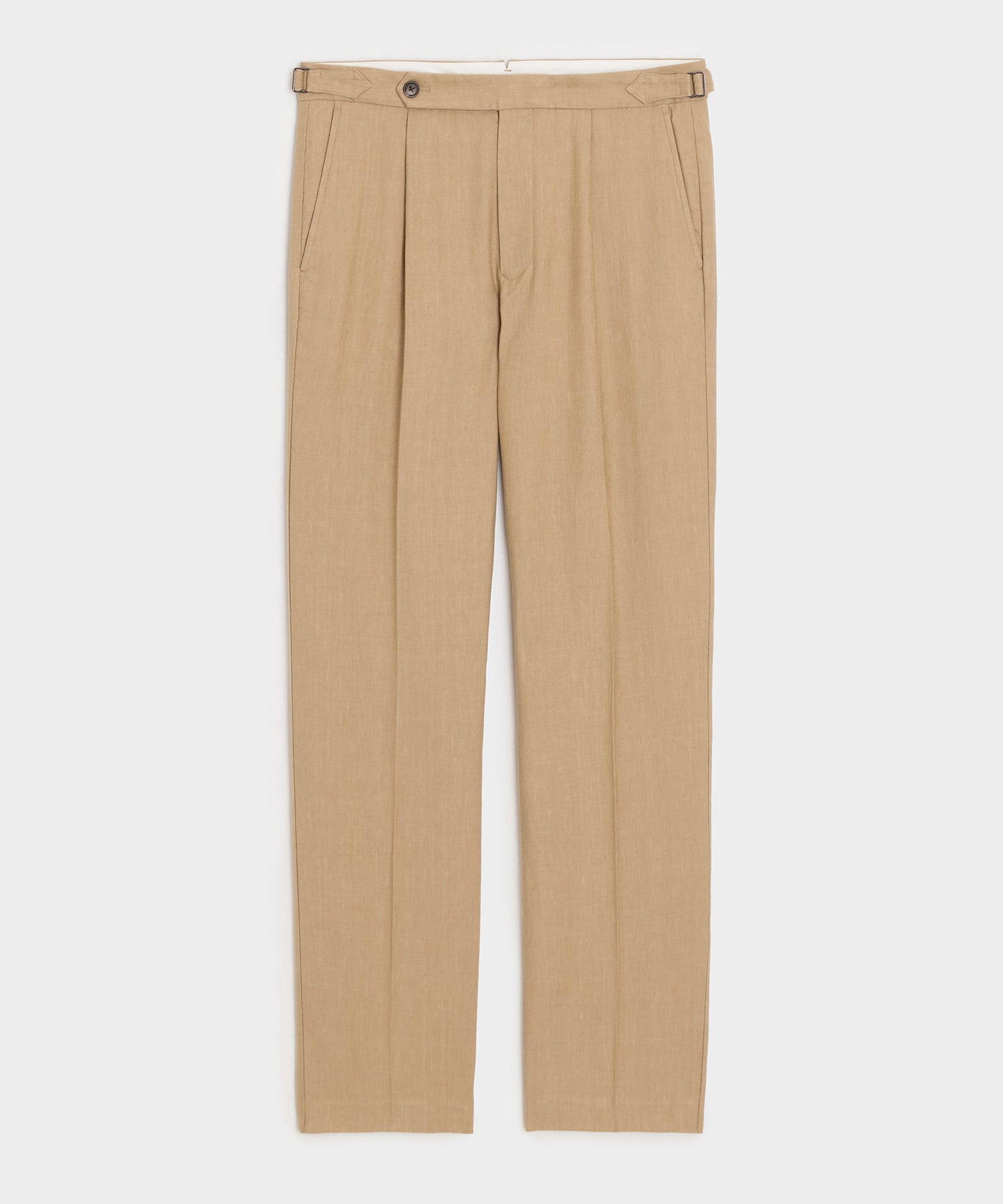 Italian Linen Side Tab Trouser