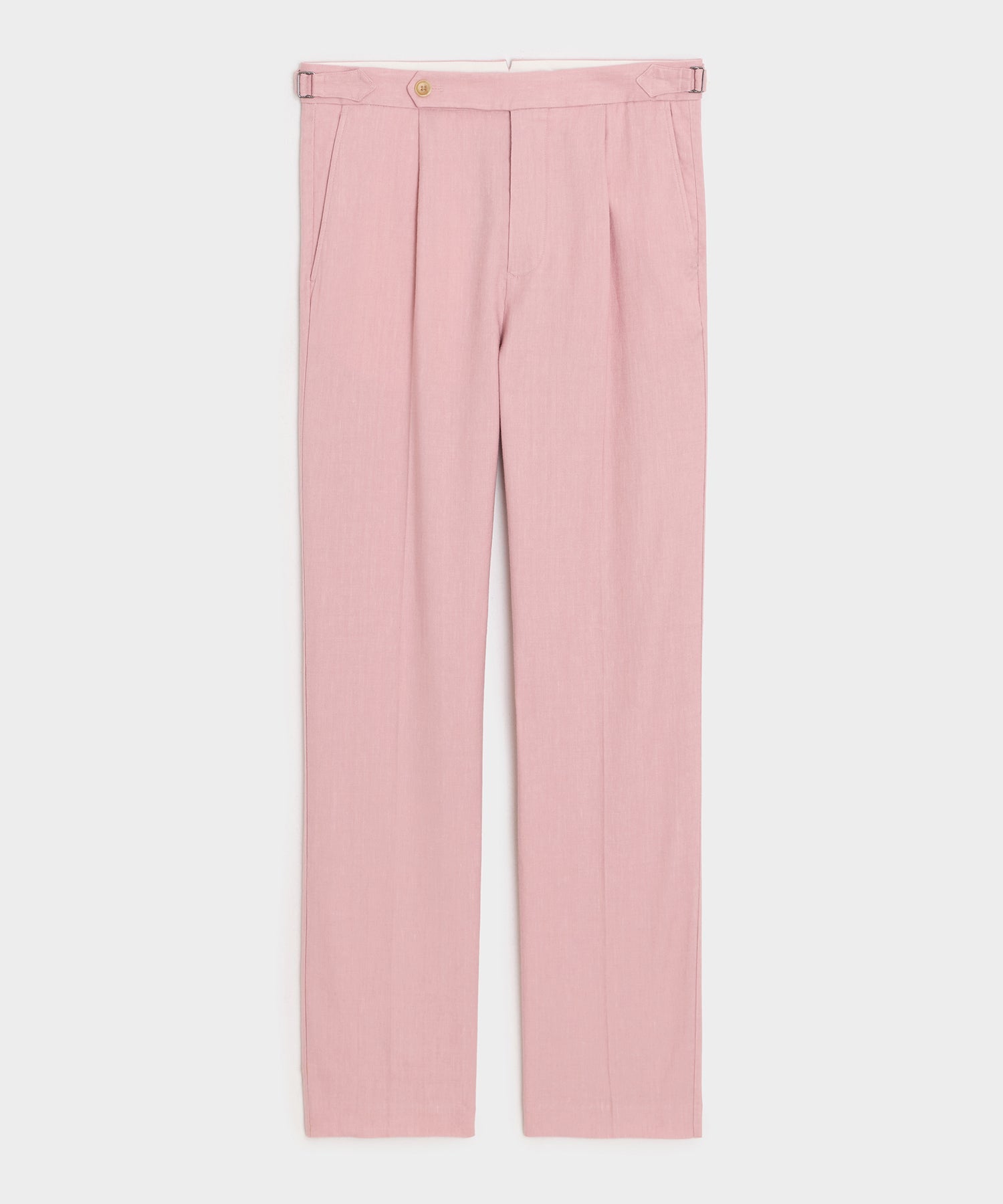 Italian Linen Side Tab Trouser