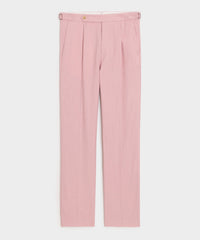 Italian Linen Side Tab Trouser