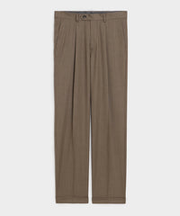 Italian Wool Herringbone Madison Trouser