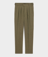 Italian Heathered Cotton Gurkha Trouser