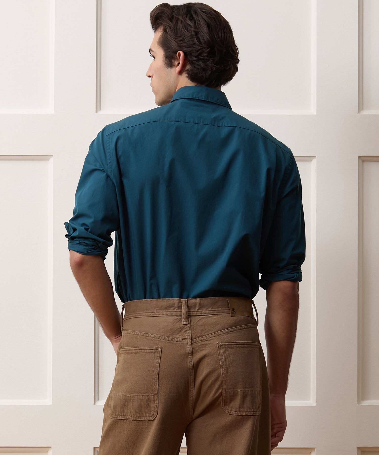 Welt Pocket Poplin Big Shirt