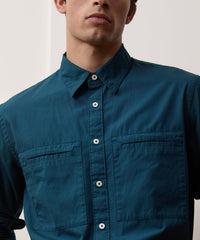 Welt Pocket Poplin Big Shirt