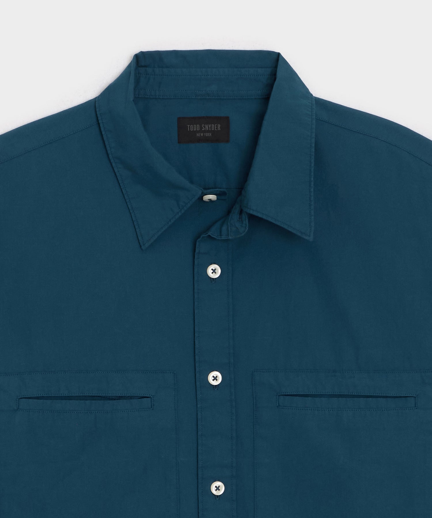 Welt Pocket Poplin Big Shirt