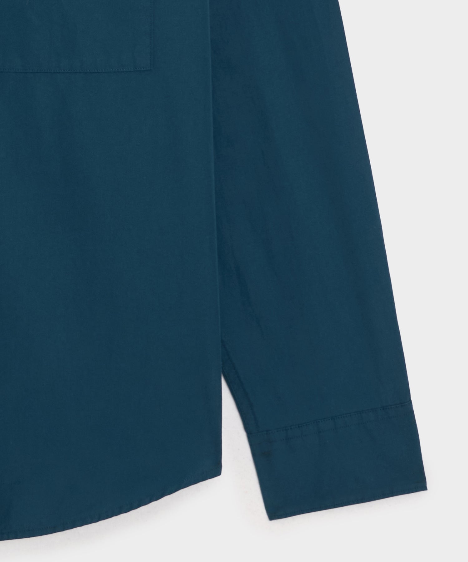 Welt Pocket Poplin Big Shirt