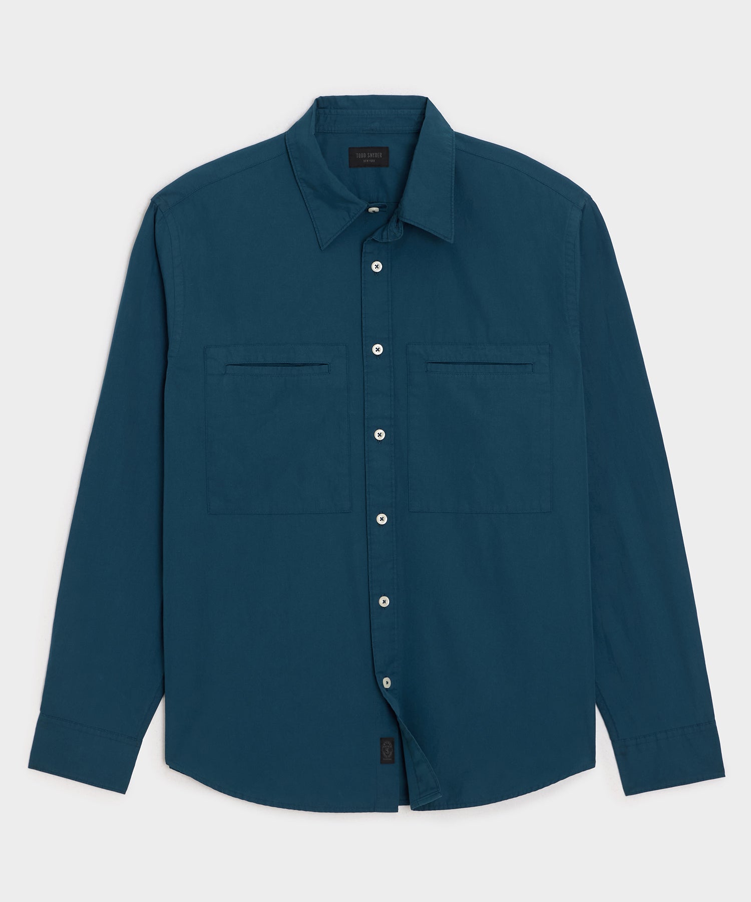 Welt Pocket Poplin Big Shirt